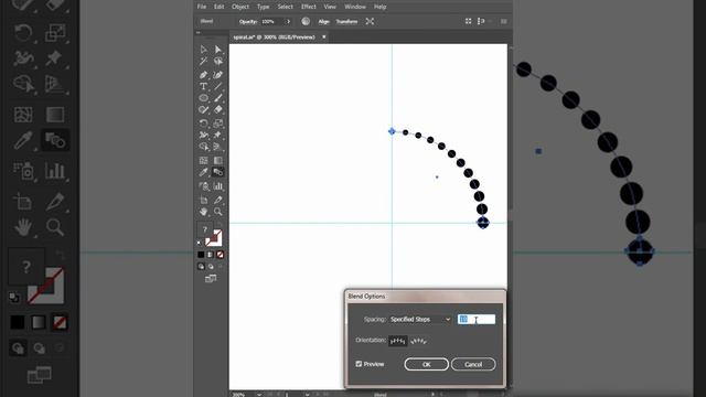 Spiral Logo Design using Transform Tool - Adobe Illustrator