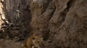 Король лев:Симба убегает от гиен.1994/2019.