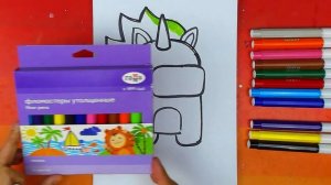 АМОНГ АС - рисуем Единорога - уроки рисования