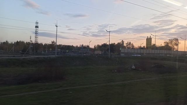 РЖД | ЦППК | Вид из окна перегон Электроугли - Купавна Московская область | Россия