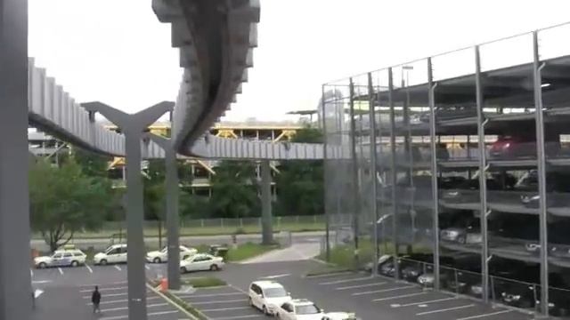 Dusseldorf Airport Sky Train смотреть онлайн