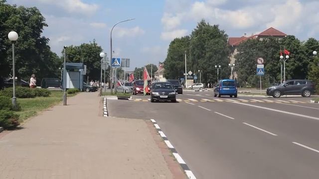 Любанские спасатели провели автопробег: «Наши символы-наша гордость!»: смотреть онлайн