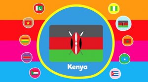 Learn Country Flags for Kids #3, Countries of the World, Flags of the World | Fun Kids English