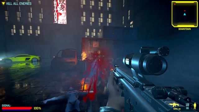 Cyberpunk Horror Shooter Game | AFTERLIFE Demo By Tuning Mania смотреть онлайн