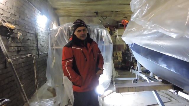 Стрелка-510. Отчетное видео перед покраской необрастайкой смотреть онлайн