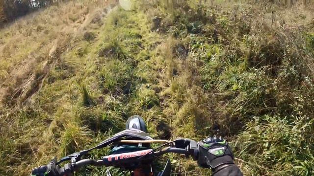 Мотопоход по заброшенной железной дороге! смотреть онлайн