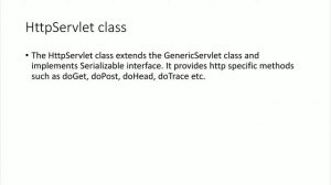 CS-309 : Java Servlet (Lecture-2)