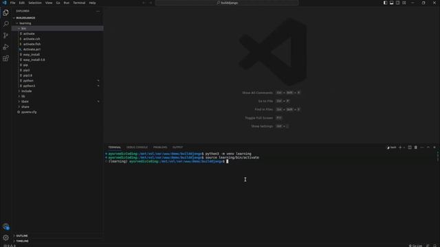 HOW TO CREATE DJANGO PROJECT | PYTHON TUTORIAL | INSTALL DJANGO FRAMEWORK USING VIRTUAL ENVIRONMENT