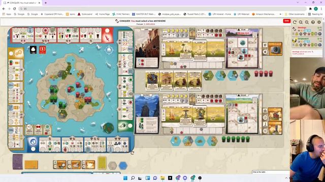 TAPESTRY | Board Game Arena | Playthrough