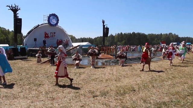 ЧЕБЕР ГЕРБЕР 2023 Пихтовка Удмуртский национальный праздник открывается!  Видео Валерия Нуриахметов