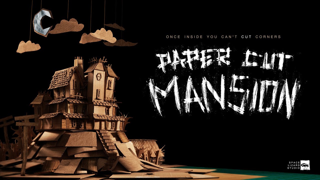 "Paper Cut Mansion"–хоррор-головоломка,трейлер. смотреть онлайн