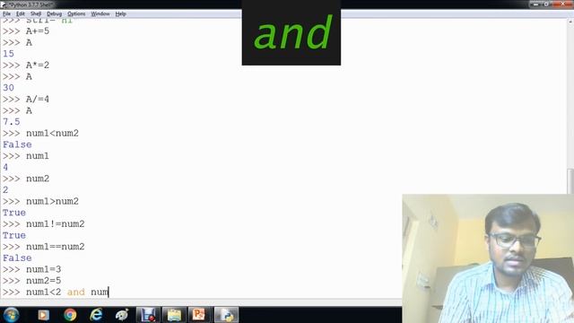 #Python Tutorials For Beginners |Python #Operators to Learn Expressions #Day 4 - By Ashwath M Shett