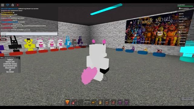 showing the fnaf skins in roblox смотреть онлайн