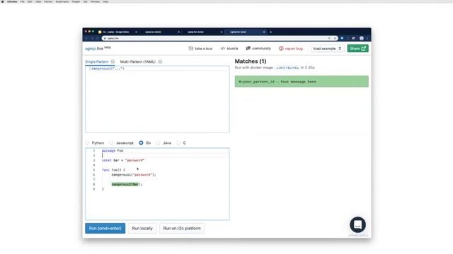 Detecting Complex Code Patterns Using Semantic grep - Isaac Evans смотреть онлайн
