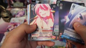 Weiss Schwarz No Game No Life English 2x Booster Box Opening! NgNl