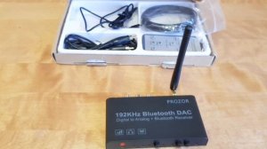 Bluetooth Coaxial Optical ЦАП конвертер PROZOR, Neoteck с пультом ДУ