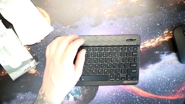 Bluetooth мини-клавиатура и мышь за $11 с AliExpress смотреть онлайн