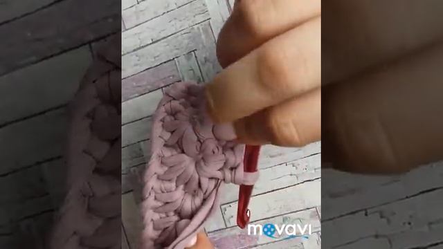 Как связать крючком браслет из трикотажной пряжи смотреть онлайн