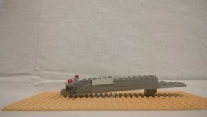 Наутилус (подводный корабль) самоделка из Лего