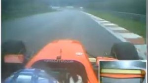 Onboard video - Bortolotti wet pole lap at Spa