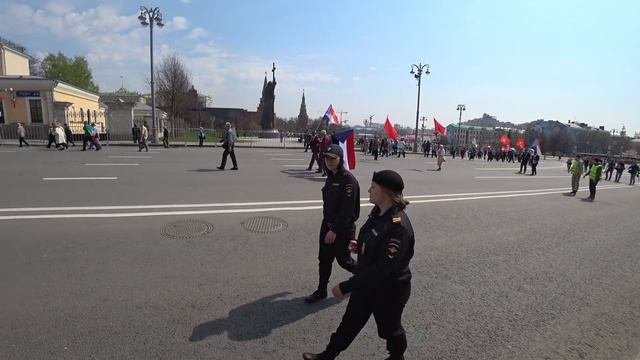 Даздраперма.Первомай в Москве.День солидарности трудящихся.