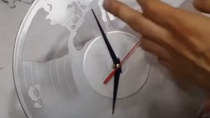 Часы из виниловой пластинки своими руками!