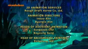 Лагерь корал детство губки Боба титры