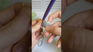 Как правильно сменять нить при вязании жаккарда крючком