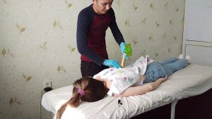 Слёзы от удара. смещение крестца, сколиоз 1 степени.