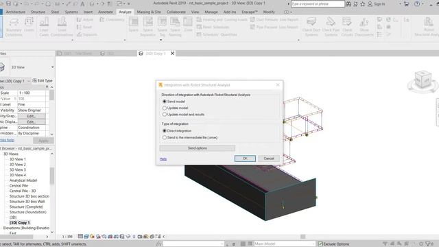 Export Autodesk Revit to Robot Structural Analysis