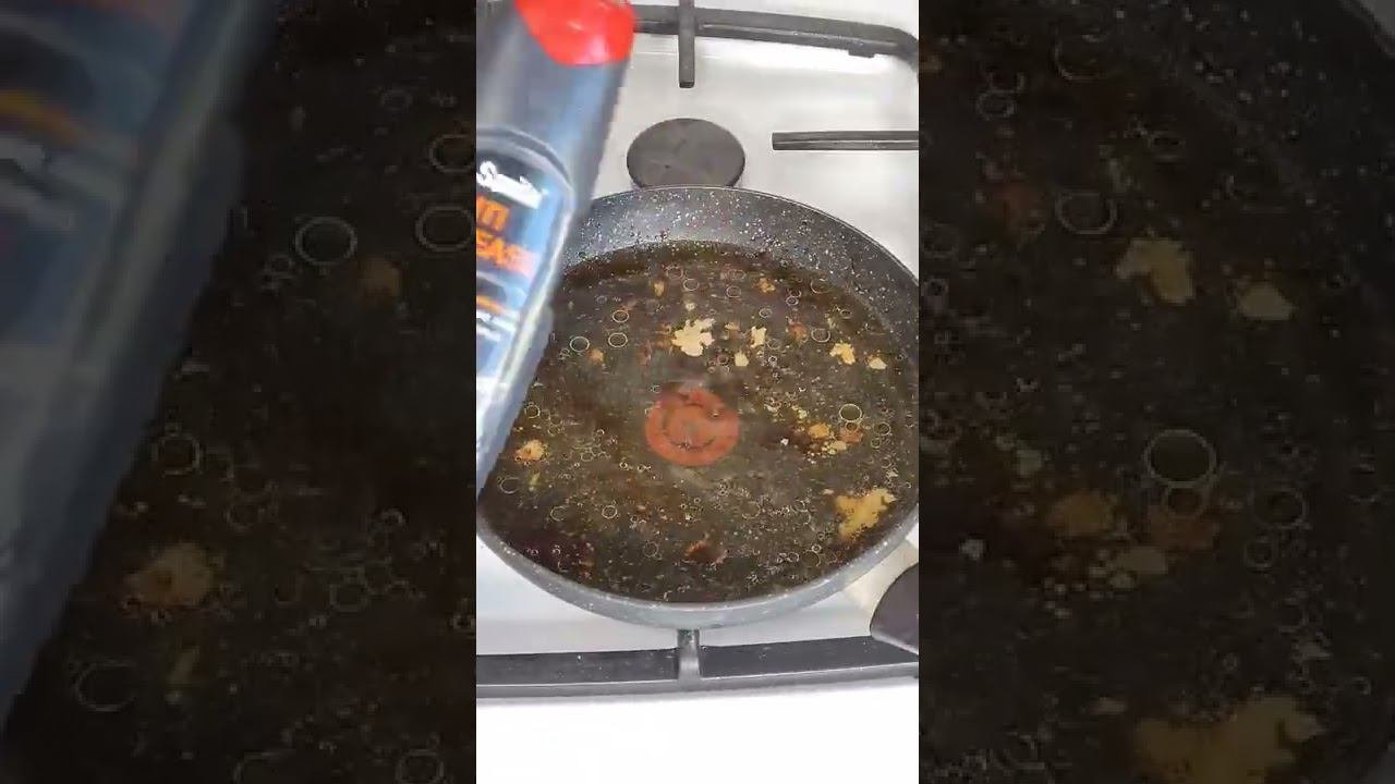 Как отмыть гриль от нагара