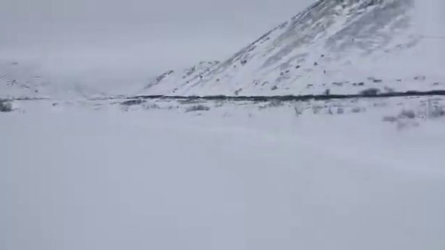 Тиличики-Аметистово 2019-20 Замело немного груженные машины смотреть онлайн