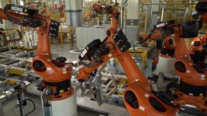 Роботы — на заводе каркасов кабин «КАМАЗа»