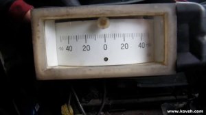 Проверка давления картерных газов