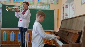 "Ой на горі та й женці жнуть", "Ой заграйте дударики" обр.Жуль'єва дует Дальний Артем, Жвірко Вікто