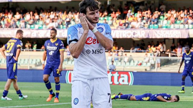 Верона 1 vs 3 Наполи!!! Дубль Хвичи помог Наполи уверенно обыграть Верону в матче 9-го тура Серии А смотреть онлайн