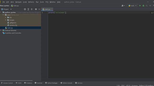 Python Syntax in Hausa