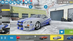 Как за тюнить нисан скайлайн в игре carx Drift racing 2