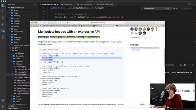 [Live Coding Session] Size/scale watermarks with the Laravel FFMpeg package смотреть онлайн