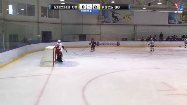 Открытое первенство г.Москвы 2022-2023. Химик 2008-ХК Русь смотреть онлайн