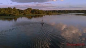 Сапсерф. Paddle board.