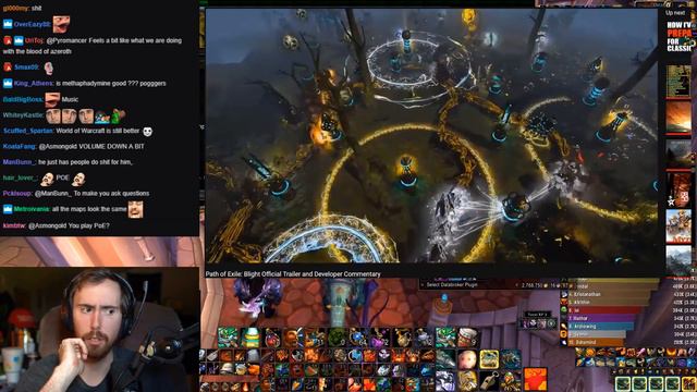 Asmongold's Reaction to Path of Exile: Blight Official Trailer and Developer Commentary смотреть онлайн