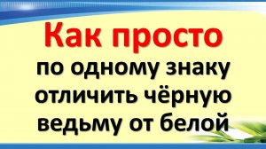 Как узнать ведьму? Чем отличается черная ведьма от белой ведьмы? Знаки колдовского дара. Признаки