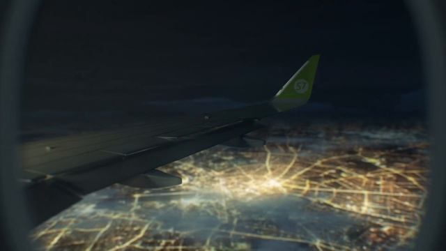 S7 Airlines | Ночной полет