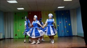 Танец  Гжель, ансамбль   Ранетки  Никулинский СДК 14 - 17 лет