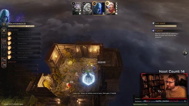 Gloomhaven campaign playthrough  - Ep 11 - Temple of the Elements / Lost Island / Crystalline Cave