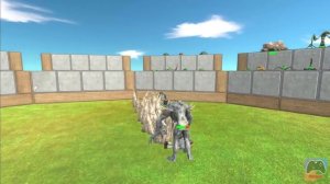 Scourge + Goro + Hill Giant vs All Factions - Animal Revolt Battle Simulator