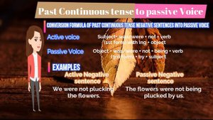 Past Continuous Passive Voice | Past Progressive Passive Voice | Passive Voice | English Grammar