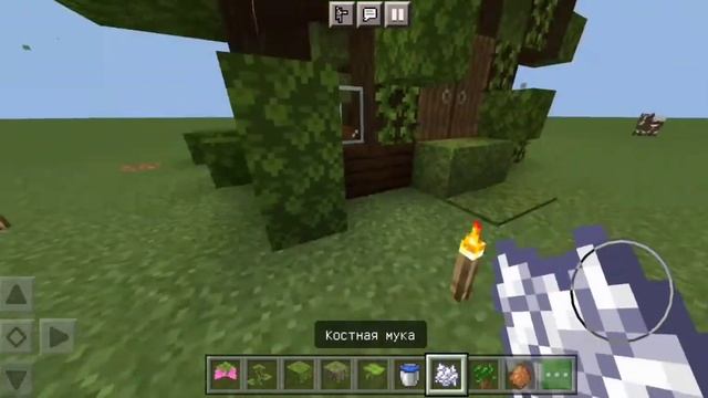 Как построить красивый Безопасный заброшенный в лесу дом в МайнкрафтMinecraft