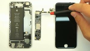 Часть 1 замена контроллера тачскрина iPhone 6 своими руками, обзор, не работает сенсор на айфоне 6